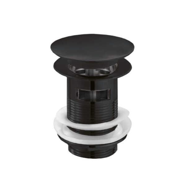 Клапан донний FADO 1 1/4" матовий чорний