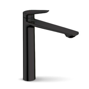 Змішувач для умивальника FADO GARDA, високий матовий чорний