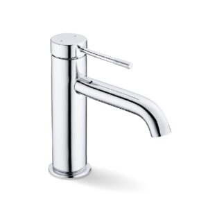 Змішувач для умивальника FADO LIRA, низький  хром