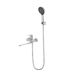 Змішувач для ванни FADO NEMI, довгий хром