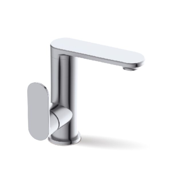 Змішувач для умивальника FADO NEMI, низький хром