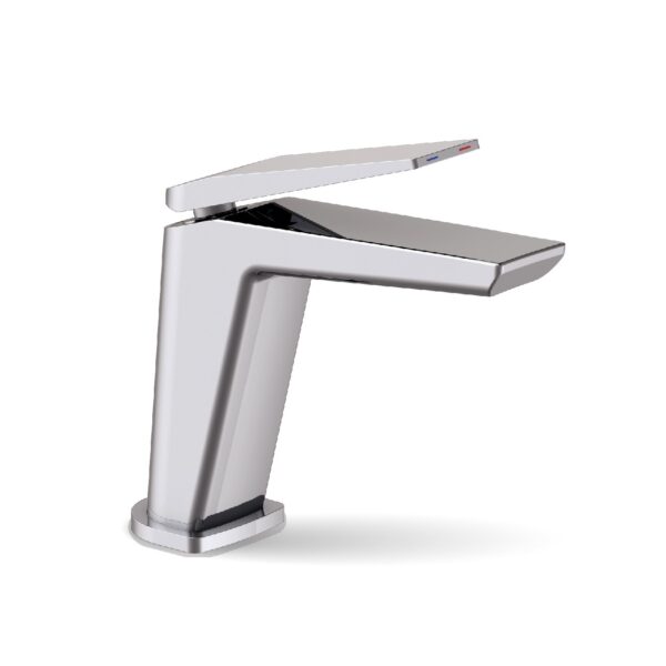 Змішувач для умивальника FADO PISANO, низький  хром