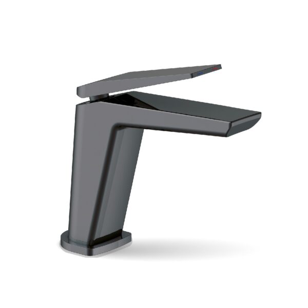 Змішувач для умивальника FADO PISANO, низький графіт