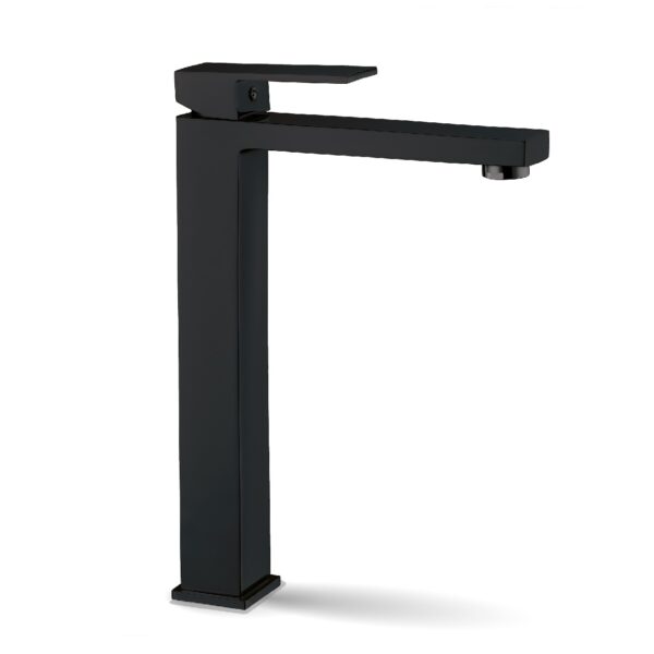 Змішувач для умивальника FADO VERONA, високий матовий чорний