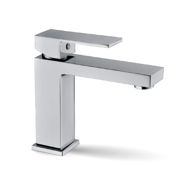 Змішувач для умивальника FADO VERONA, низький хром
