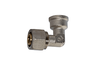 Кутник обтискний із внутрішньою різьбою FADO Compress 20х3/4''