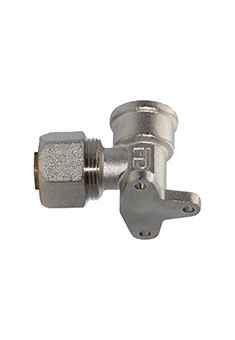 Кутник інсталяційний із внутрішньою різьбою FADO Compress 20х1/2''