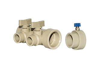 ПП Колектор із кульовими кранами FADO PPR 40х20*2