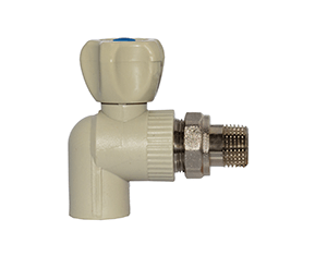 ПП Кран радіаторний кутовий FADO PPR 20x1/2"