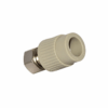 ПП Муфта з накидною гайкою пряма FADO PPR 20*3/4" (пластикова вставка)