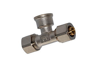 Трійник обтискний із внутрішньою різьбою FADO Compress 26х3/4''х26