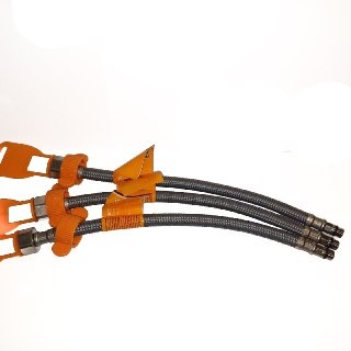 Шланг для води FADO з PE обплетенням, голка коротка 100(В1/2"xM10*18 мм)