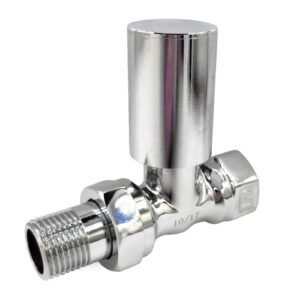 Кран радіаторний FADO New Chrome прямий верхній