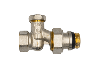 Кран радіаторний FADO New прямий нижній 3/4"